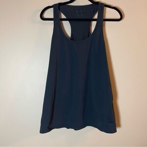 Fabletics Navy Tank Top with Breathable Fabric XXL